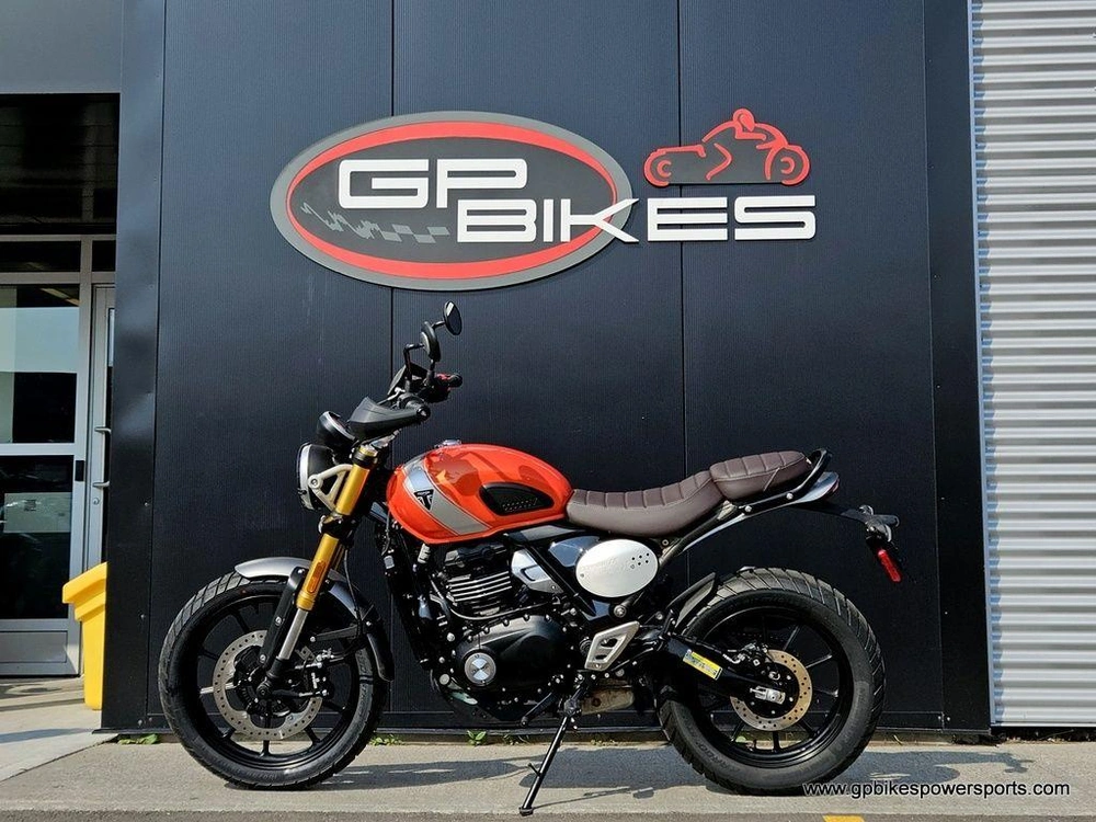 2026 Triumph Scrambler 400 X Baja Orange