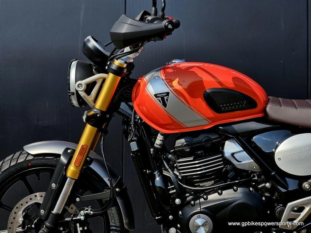 2026 Triumph Scrambler 400 X Baja Orange