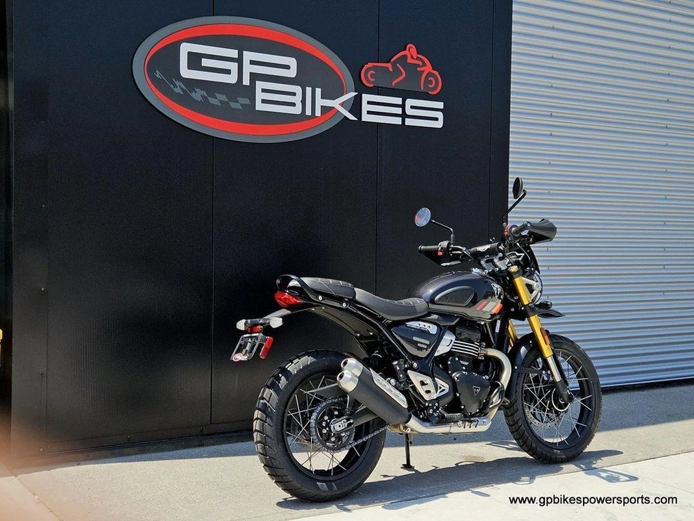 2026 Triumph Scrambler 400 Xc Storm Grey