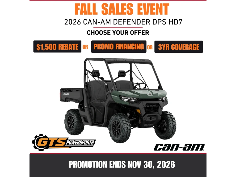 2026 Can-am 8wtl Defender Dps Hd7