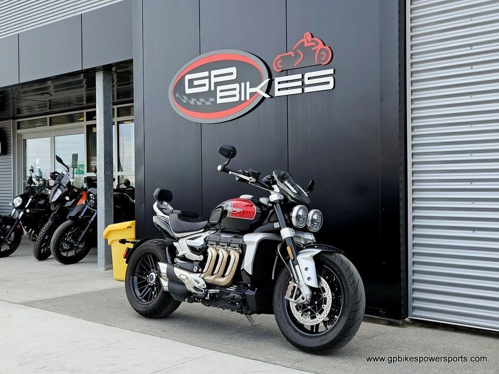 2024 Triumph Rocket 3 R Sapphire Black/carnival Red/silver Ice