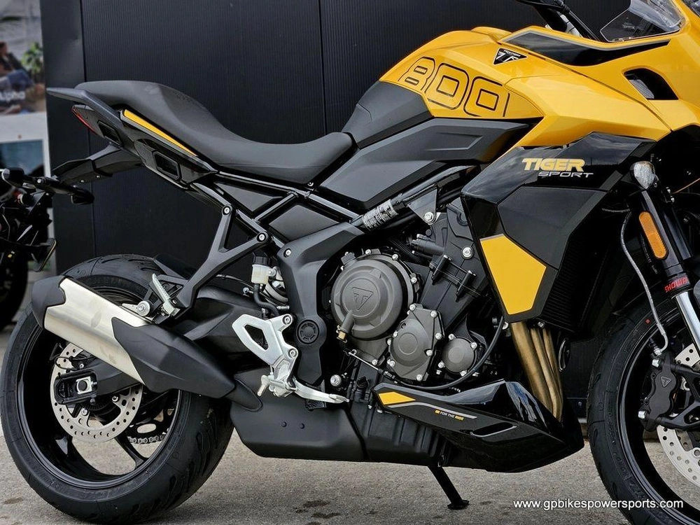 2026 Triumph Tiger Sport 800 Cosmic Yellow/sapphire Black