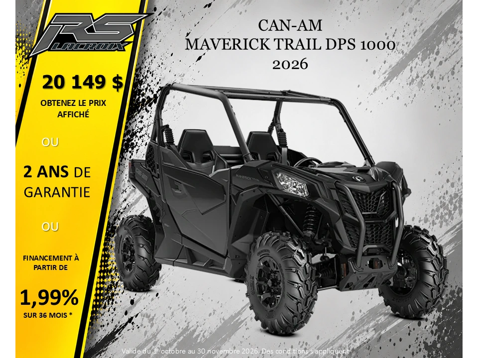 Can-am Maverick Trail Dps 1000 2026 alt