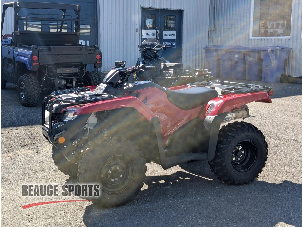 2027 Honda Trx420fm1v Vtt 4×4 Fiable Abordable Travail Chasse Bois Utilitaire Ferme Transport Solo Transmission Manuelle Mid-size Outlander Kodiak Kingquad Sportsman alt