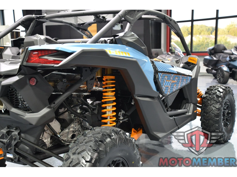 2026 Can-am Maverick X3 Rs Turbo Scandi Blue & Orange Crush