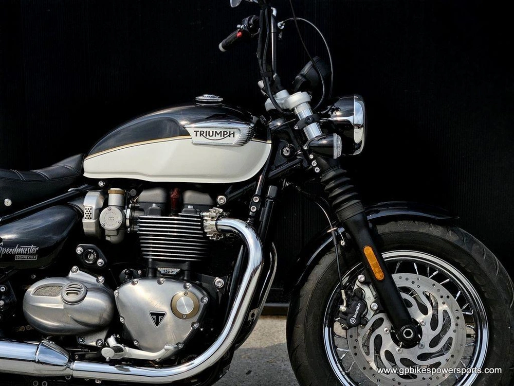 2022 Triumph Bonneville Speedmaster Sapphire Black/fusion White