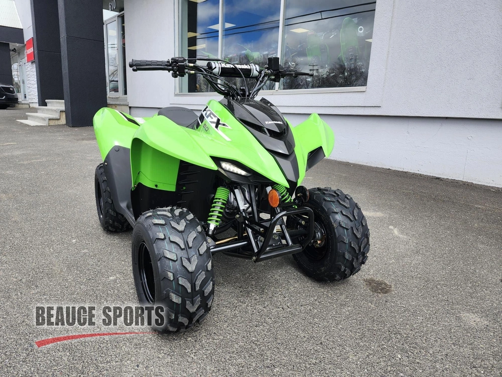 2027 Kawasaki Kfx50 Vtt Tout-petit Enfant Débutant Automatique Sécuritaire Contrôle Parental Vitesse Limitée Première Machine Famille Loisir Yfz50 Outlaw Trx90 Ds70 alt
