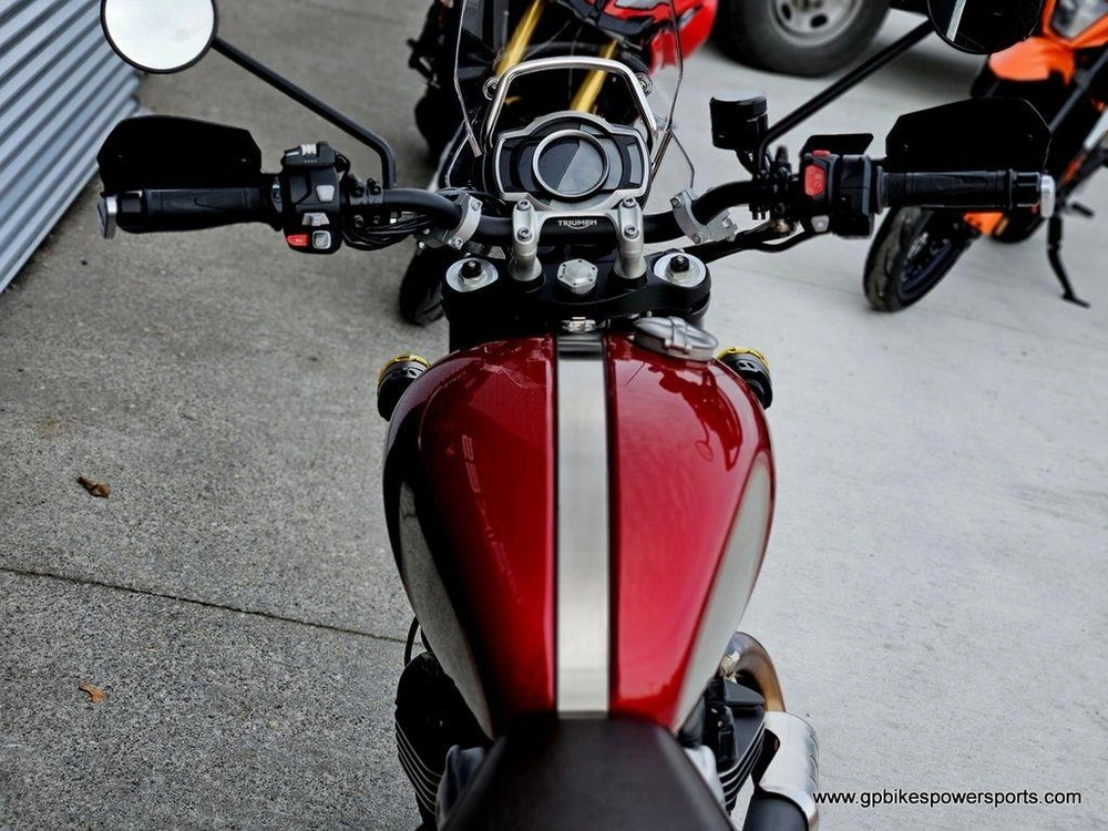 2022 Triumph Scrambler 1200 Xc Gold Line Carnival Red/storm Grey