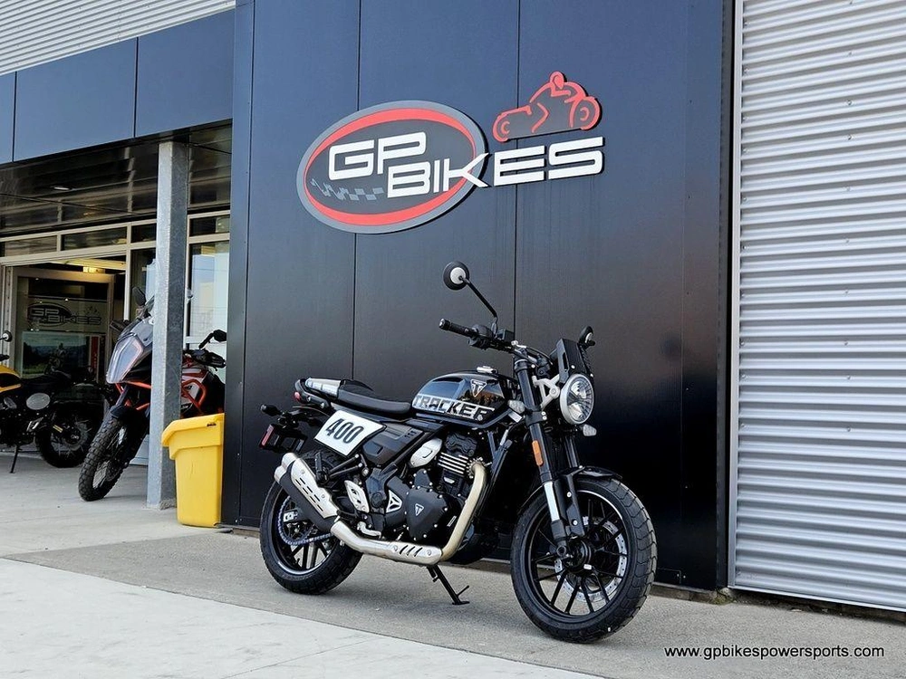 2027 Triumph Tracker 400 Phantom Black