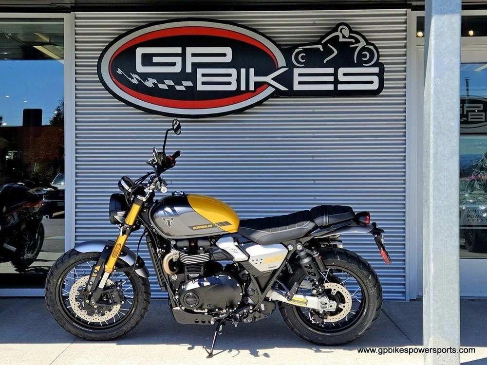 2026 Triumph Scrambler 900 Mineral Grey