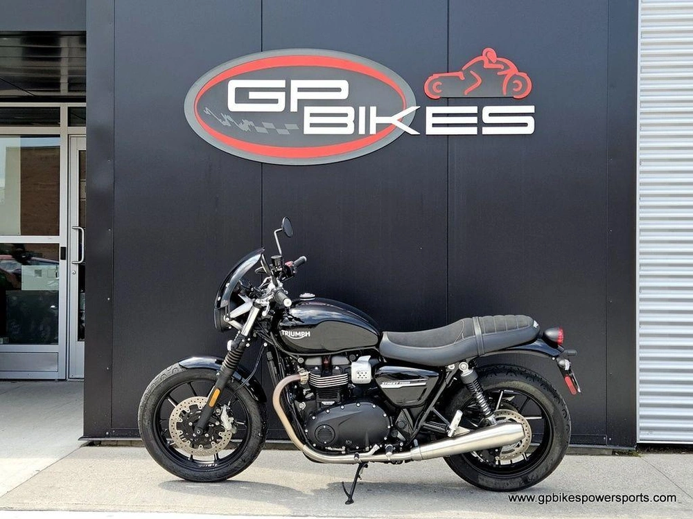 2019 Triumph Street Twin Jet Black