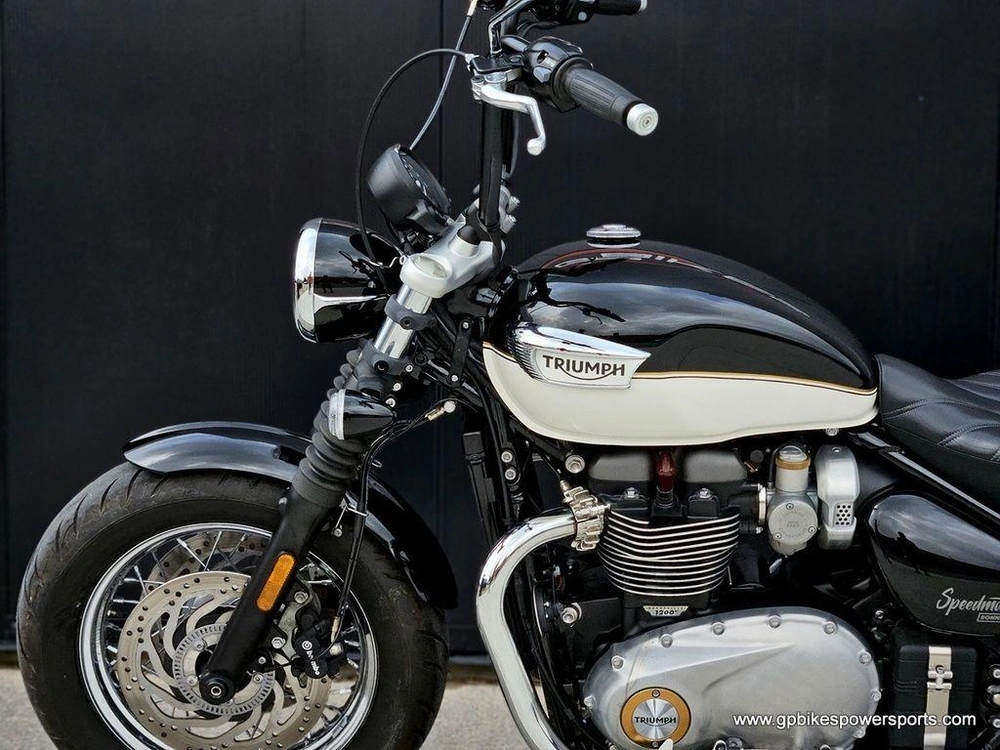 2022 Triumph Bonneville Speedmaster Sapphire Black/fusion White