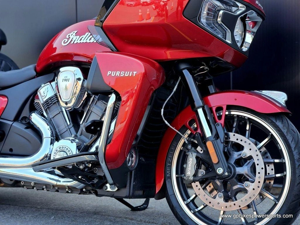 2024 Indian Motorcycle Pursuit® Limited Sunset Red Metallic