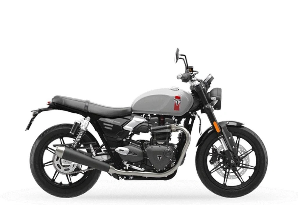 2026 Triumph Speed Twin 900 Aluminium Silver/carnival Red/jet Black