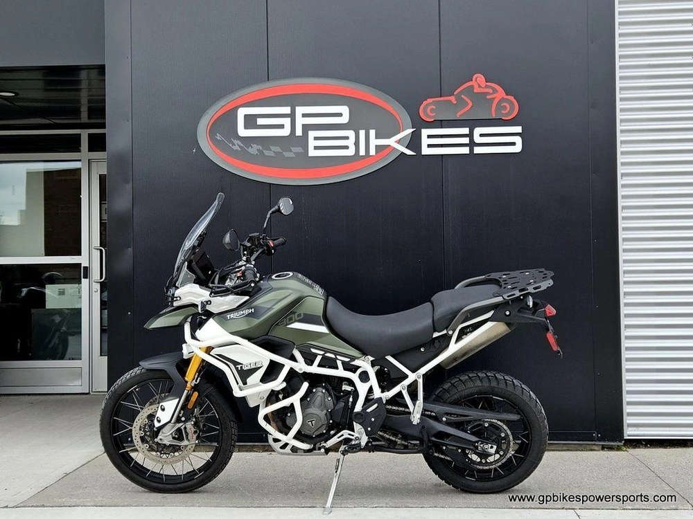 2023 Triumph Tiger 900 Rally Pro Matte Khaki Green