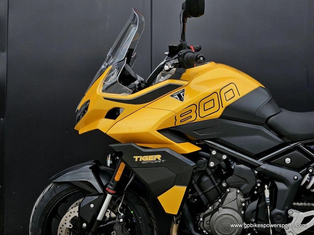 2026 Triumph Tiger Sport 800 Cosmic Yellow/sapphire Black