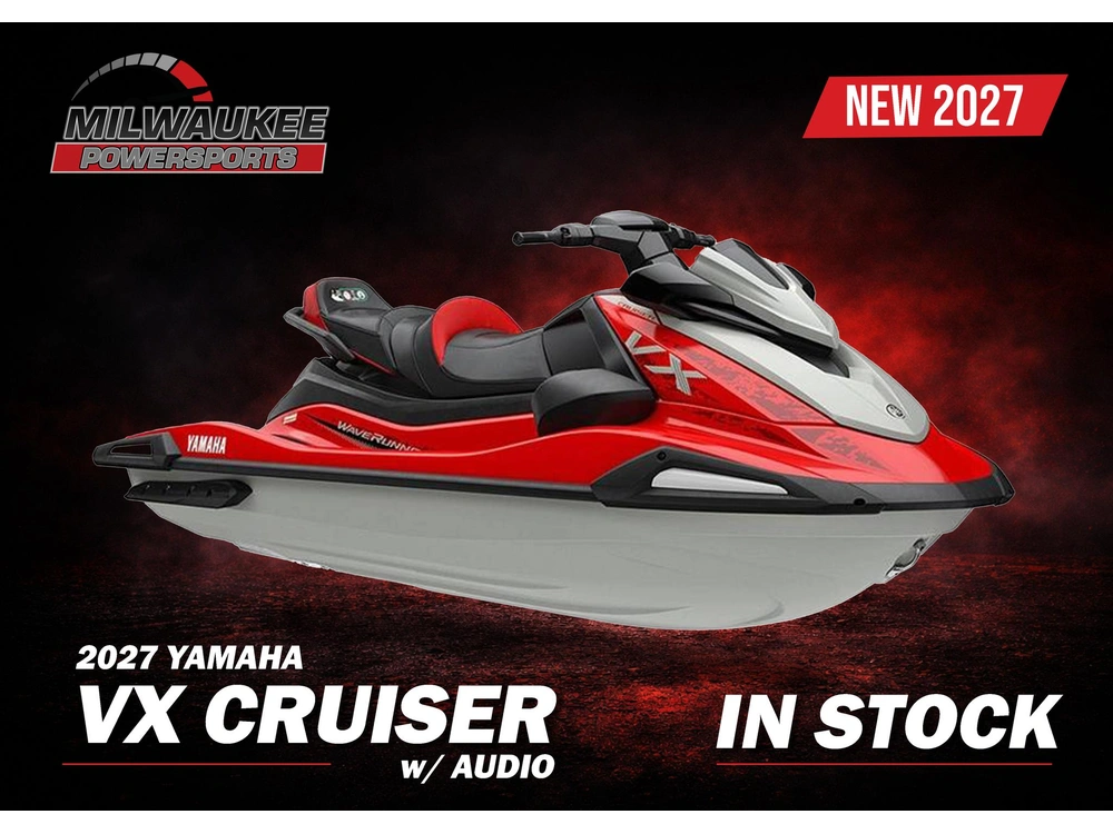 2027 Yamaha Vx Cruiser With Audio
