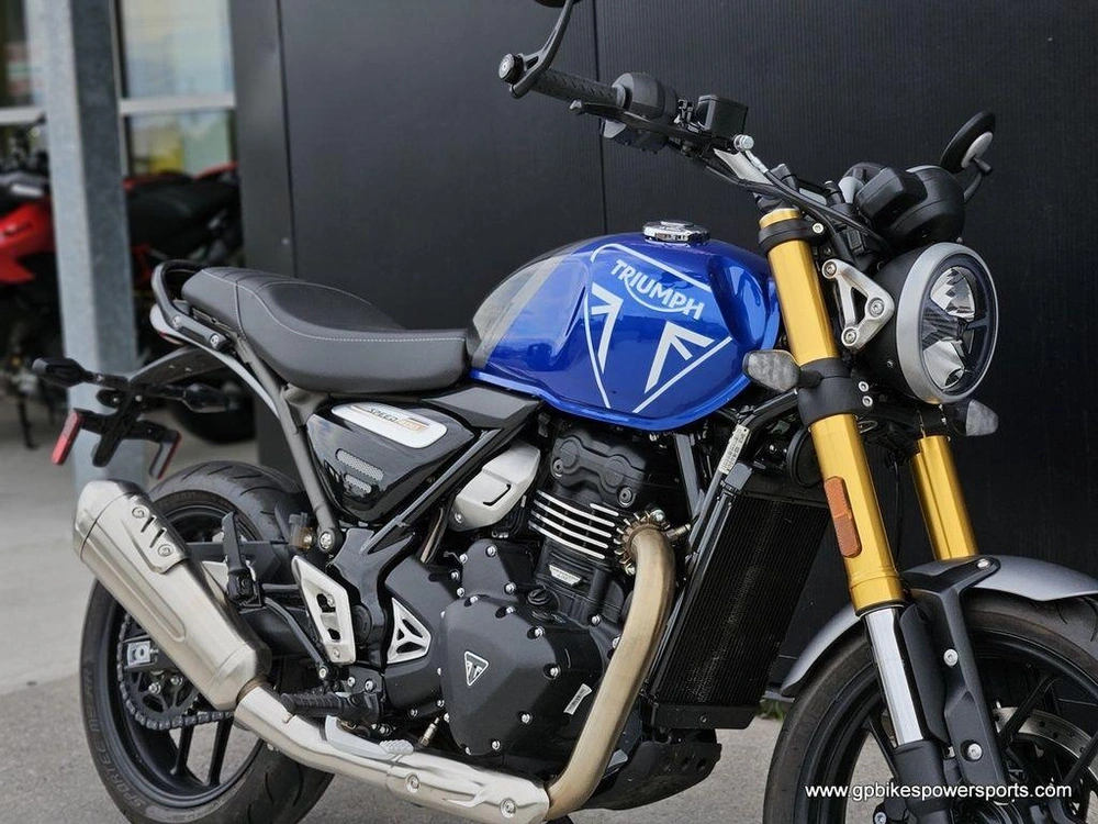 2025 Triumph Speed 400 Caspian Blue/storm Grey