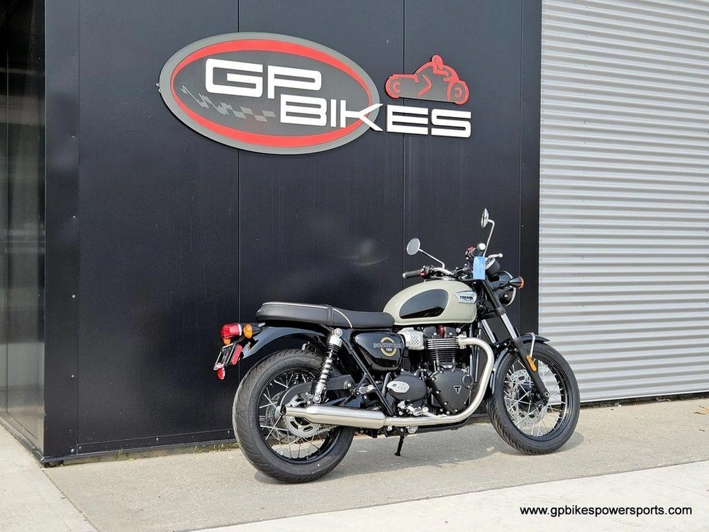 2026 Triumph Bonneville T100 Stone Grey