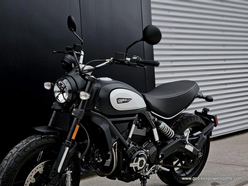 2023 Ducati Scrambler Icon Dark Matt Black