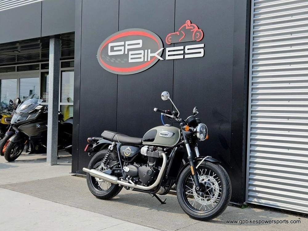 2026 Triumph Bonneville T100 Stone Grey