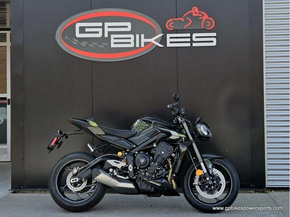 2026 Triumph Street Triple 765 Rs Phantom Black