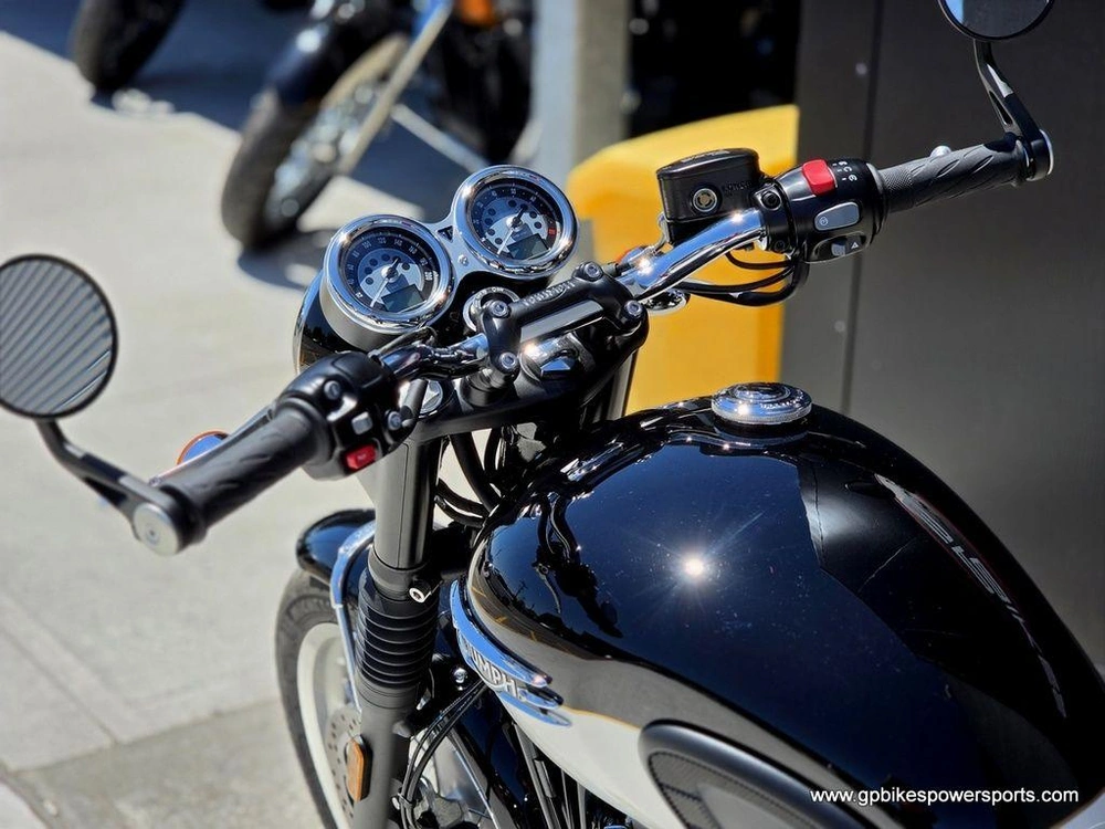 2024 Triumph Bonneville T120 Jet Black/fusion White