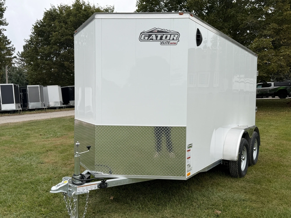 2027 Gator Galvanized Enclosed 6' X 12' Ta Ramp alt