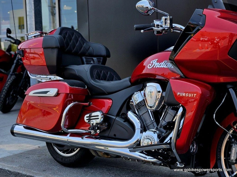 2024 Indian Motorcycle Pursuit® Limited Sunset Red Metallic