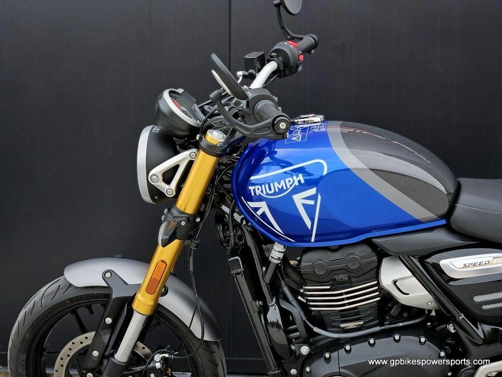 2025 Triumph Speed 400 Caspian Blue/storm Grey