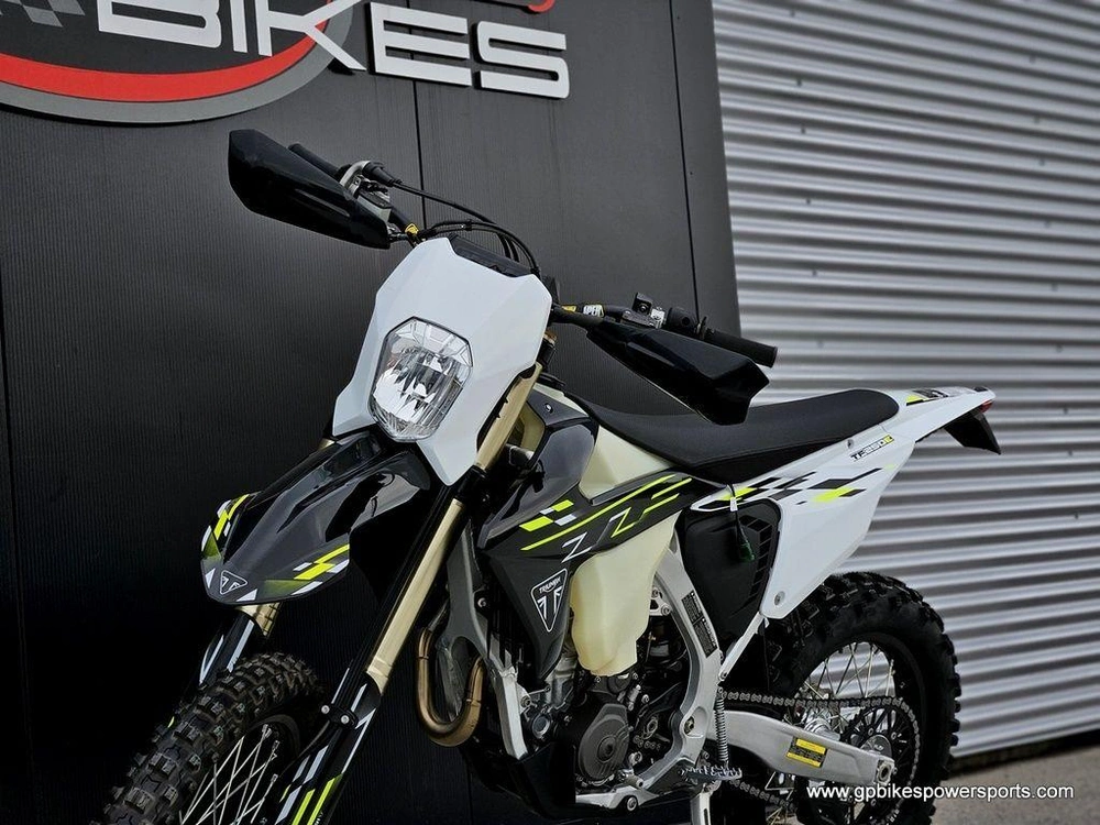 2026 Triumph Tf 250-e Jet Black/pure White
