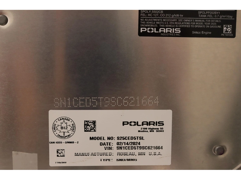 2025 Polaris 550 Voyageur Lxt 144 alt