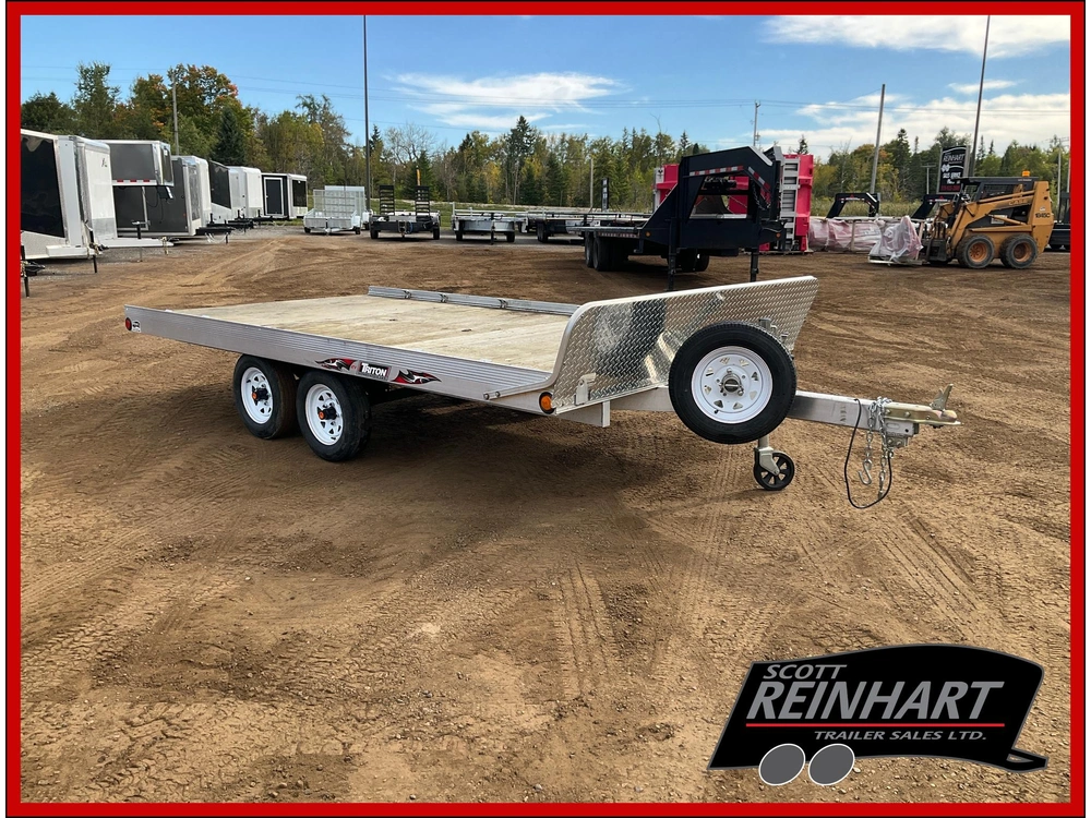 2021 Triton 79x152 Atv128-2-tr All Aluminum Atv Trailer alt
