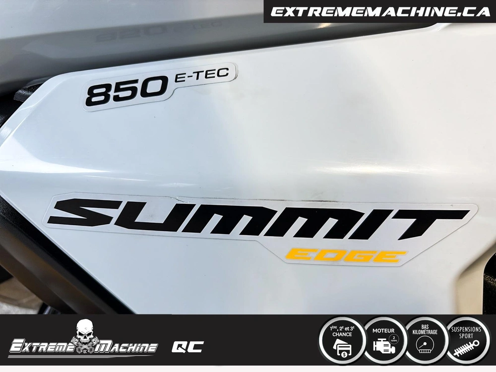 Skidoo Summit® Edge® 850 E-tec 165'' Seulement 935km - Impeccable!!! 2023