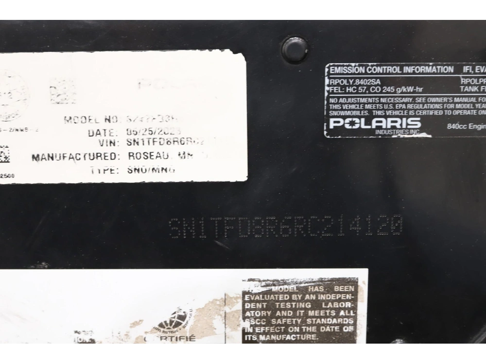 2024 Polaris 850 Rmk Khaos 155 alt