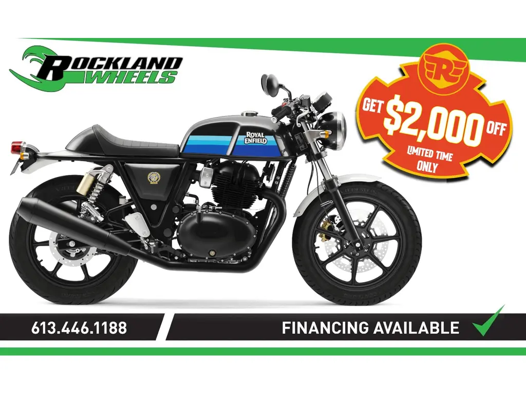 Royal Enfield CONTINENTAL GT 650 - SLIPSTREAM BLUE  2024