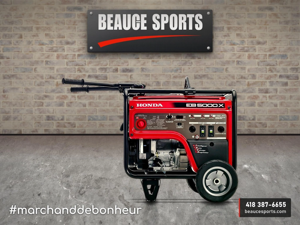 2026 Honda Eb5000x3c3 ⚡ Génératrice Commerciale Chantier 5000w alt