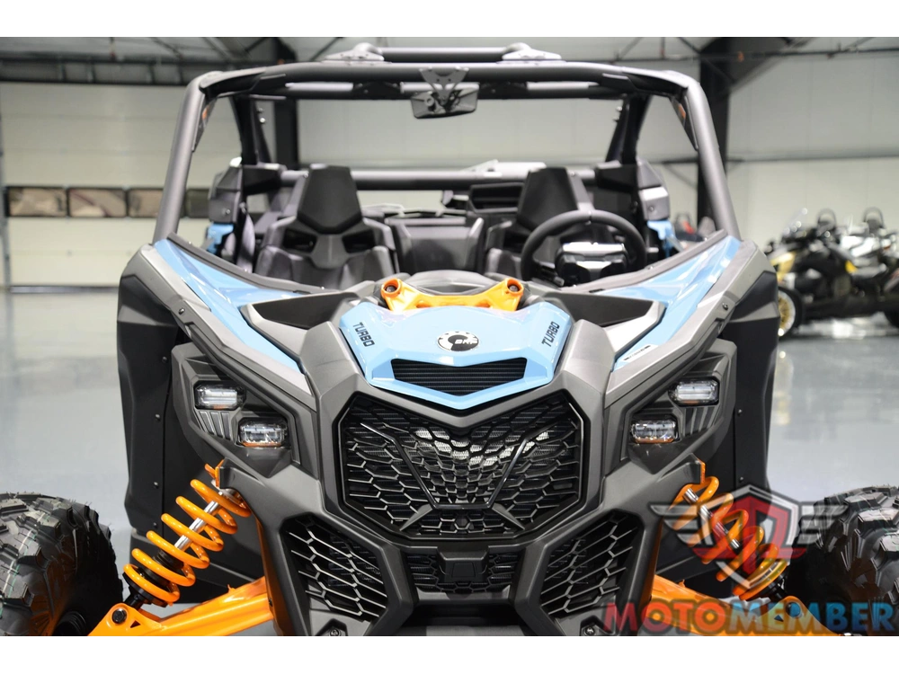 2026 Can-am Maverick X3 Rs Turbo Scandi Blue & Orange Crush