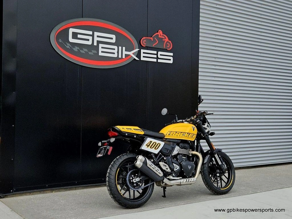 2027 Triumph Tracker 400 Racing Yellow