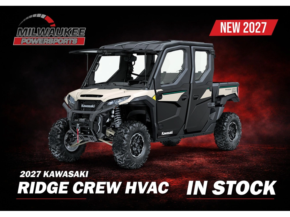 2027 Kawasaki Ridge Crew Hvac