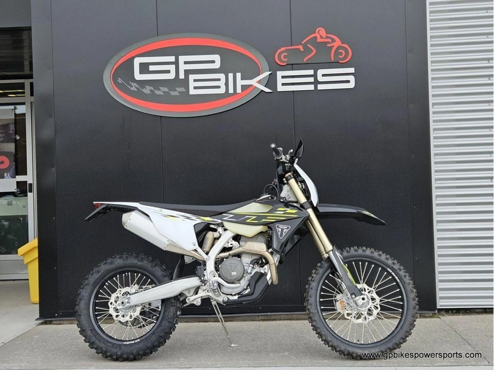 2026 Triumph Tf 250-e Jet Black/pure White