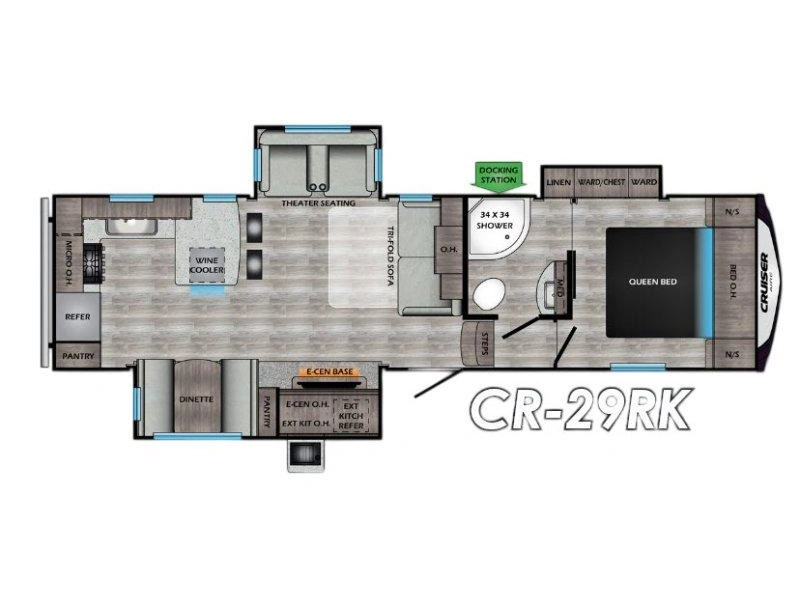 2022 Crossroads Cruiser 29rk