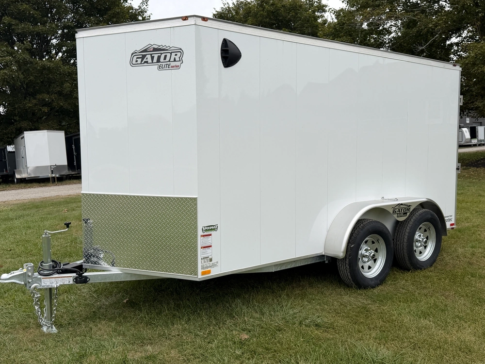 2027 Gator Galvanized Enclosed 6' X 12' Ta Ramp alt