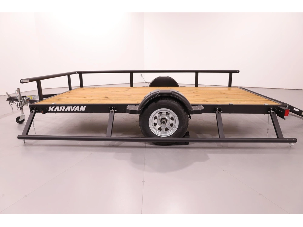 2022 Karavan Utility Trailer (atv - Snowmobile - Sxs) - 7x12 - Kpu-2990-72-12 alt