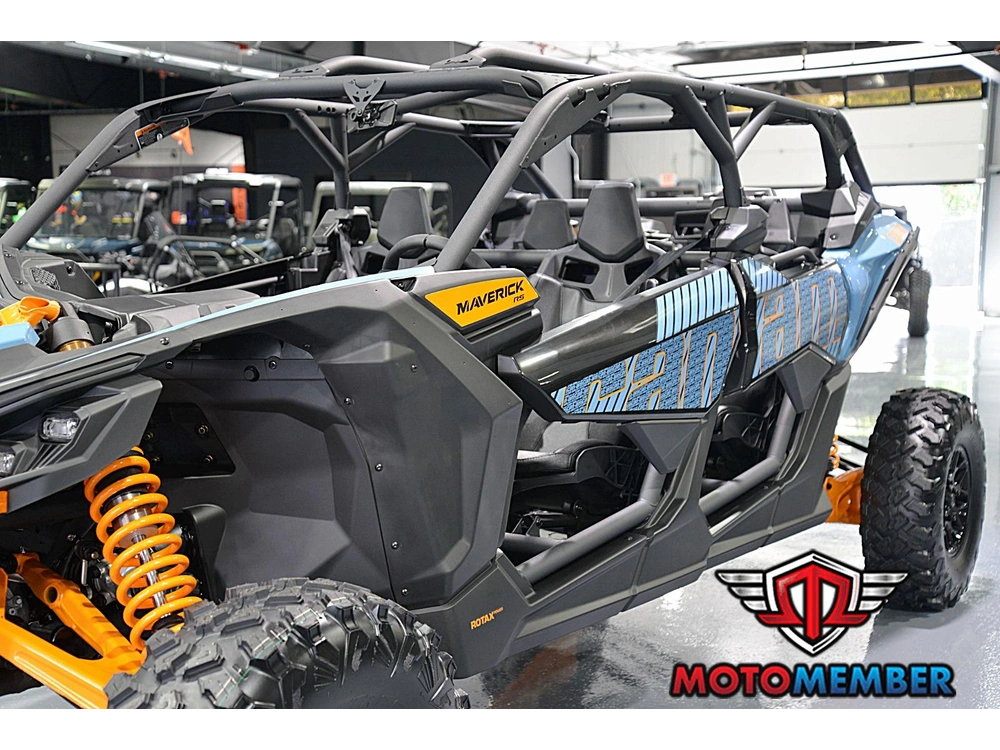 2026 Can-am Maverick X3 Max Rs Turbo Scandi Blue & Orange Crush