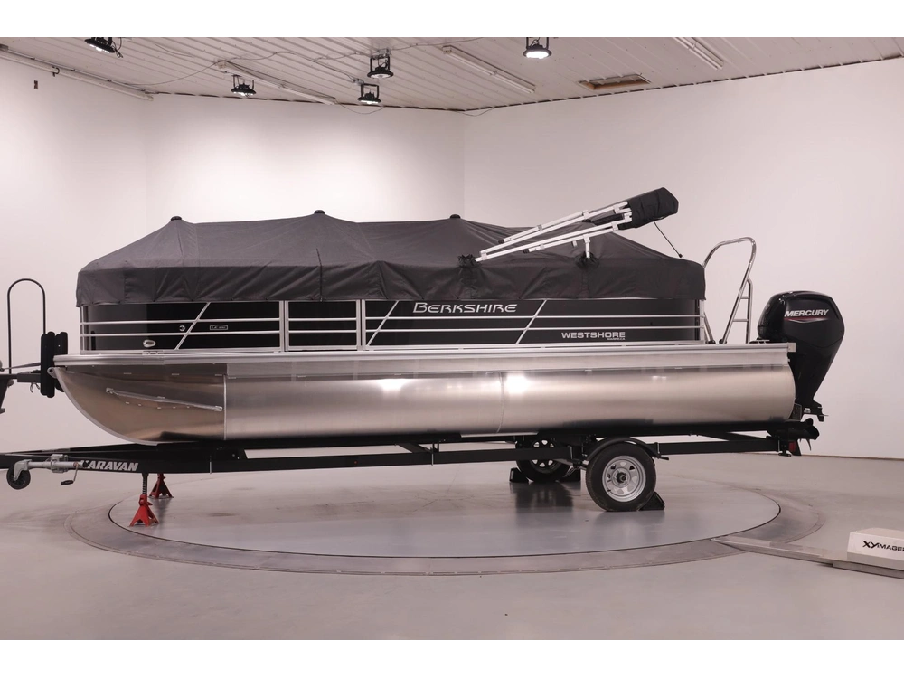 2023 Berkshire 22' Radius Pontoon W/ 90hp - Easy Financing alt