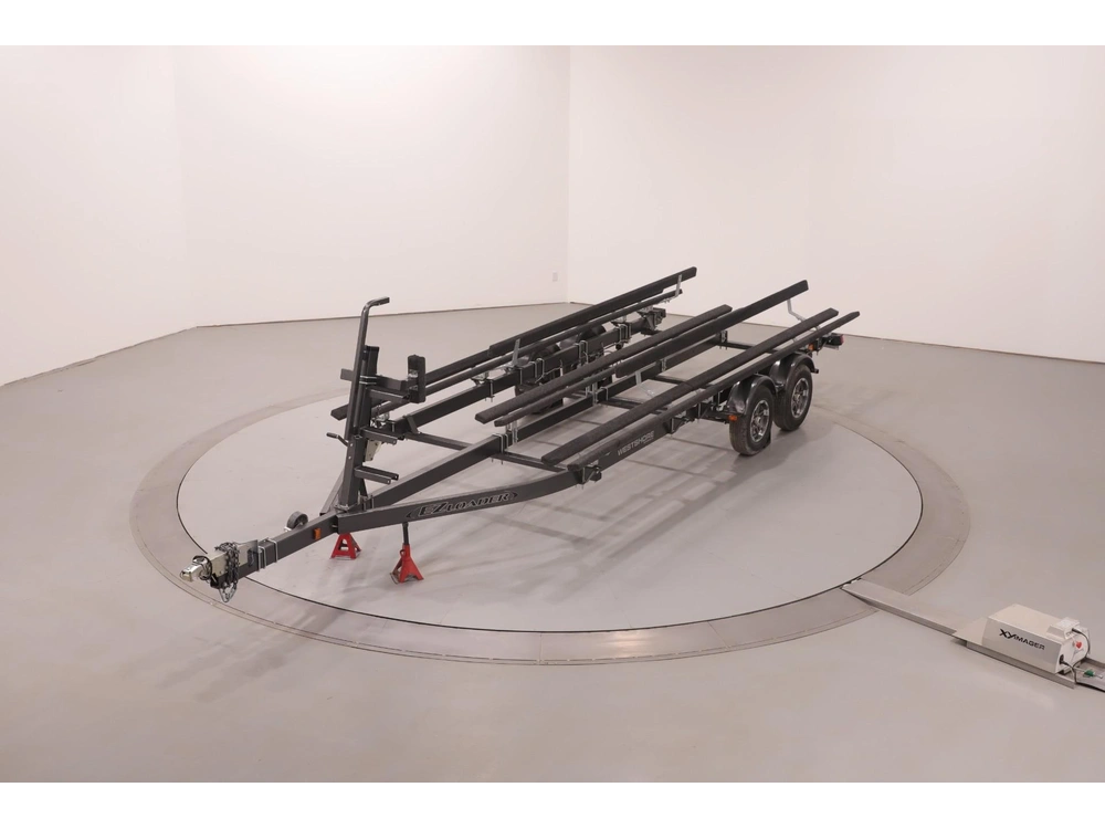 2021 Ez Loader Pontoon Boat Trailer - Needs Good Home alt
