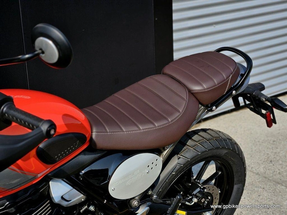 2026 Triumph Scrambler 400 X Baja Orange