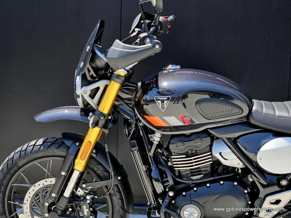 2026 Triumph Scrambler 400 Xc Storm Grey
