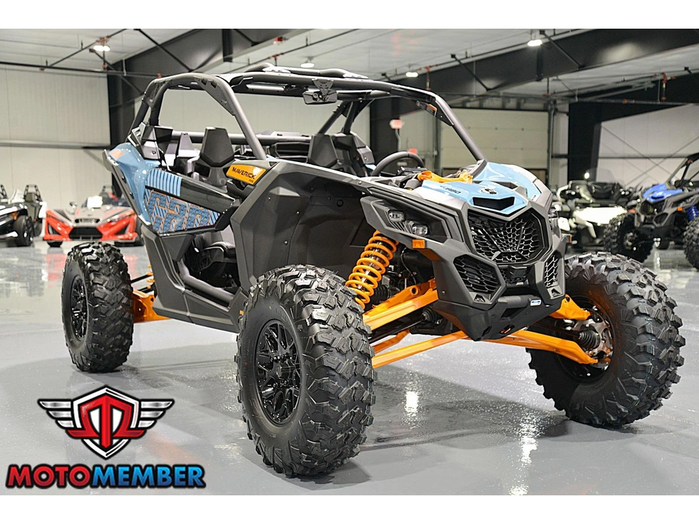 2026 Can-am Maverick X3 Rs Turbo Scandi Blue & Orange Crush